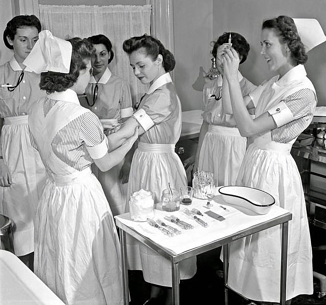 nurses female 1960s