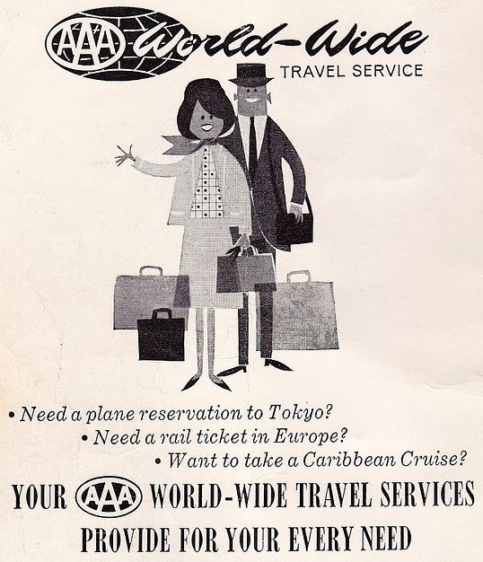 vintage aaa advertisement